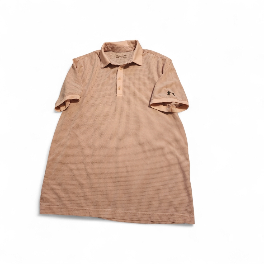 Under Armour Peach Polo Shirt